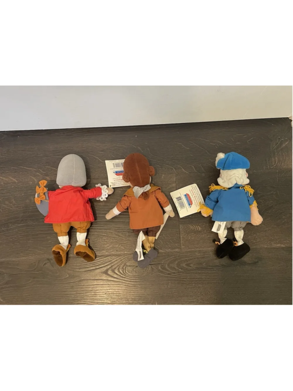 Washington, Franklin, Jefferson Be’an Historical Dolls Creation Station LOT OF 3